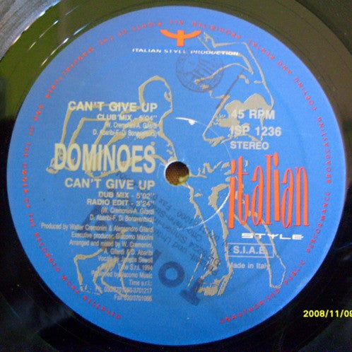 Dominoes – Can't Give Up
