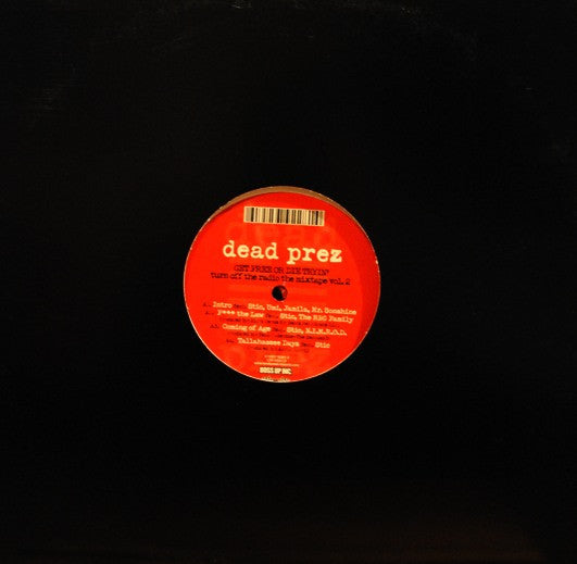 Dead Prez – Turn Off The Radio: The Mixtape Vol. 2-Get Free Or Die Tryin' (2xLP) LP vinyl record, image 4 of 6