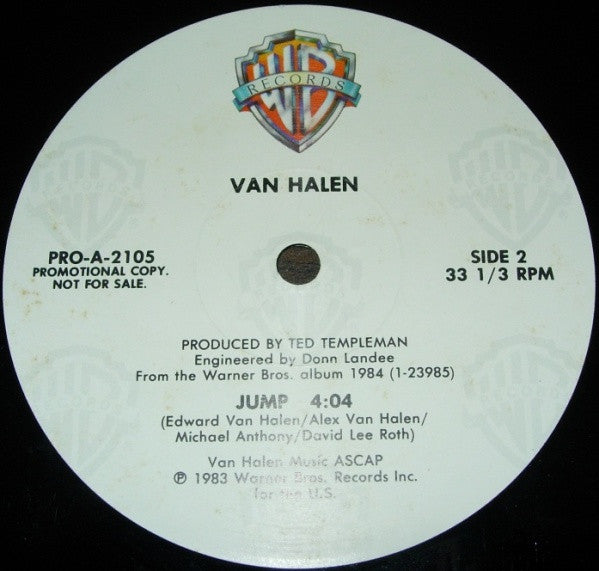 Van Halen – Jump! 12" vinyl record, image 4 of 4