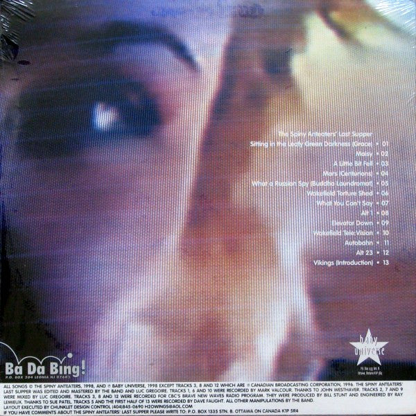 The Spiny Anteaters – The Spiny Anteaters' Last Supper LP vinyl record, image 2 of 4