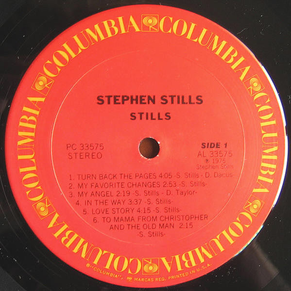 Stephen Stills – Stills LP vinyl record, image 3 of 6