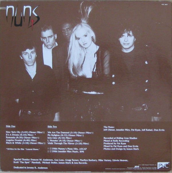 The Nuns – Rumania LP vinyl record, image 2 of 4