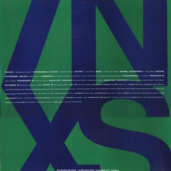 INXS – X LP vinyl record, image 5 of 5