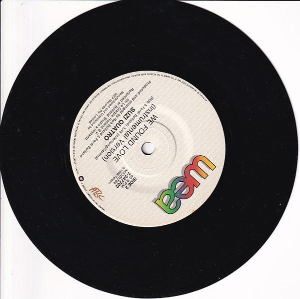 Suzi Quatro – We Found Love 7" vinyl record, image 2 of 2