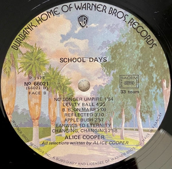 Alice Cooper – School Days - The Early Recordings (2xLP) LP vinyl record, image 6 of 6