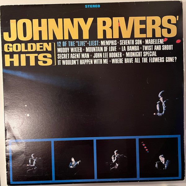 Johnny Rivers – Johnny Rivers' Golden Hits LP vinyl record, image 1 of 4