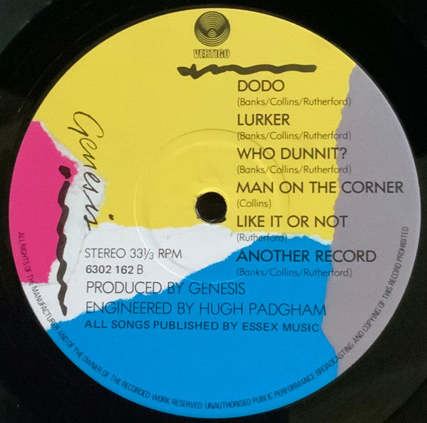 Genesis – Abacab LP vinyl record, image 4 of 4