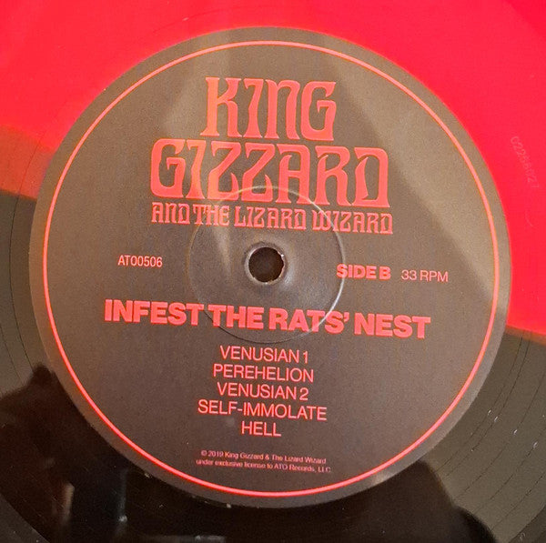 King Gizzard And The Lizard Wizard – Infest The Rats' Nest LP vinyl record, image 10 of 10