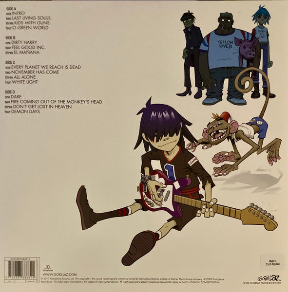 Gorillaz – Demon Days (2xLP) LP vinyl record, image 2 of 5