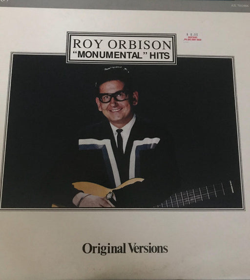 Roy Orbison – "Monumental" Hits LP vinyl record