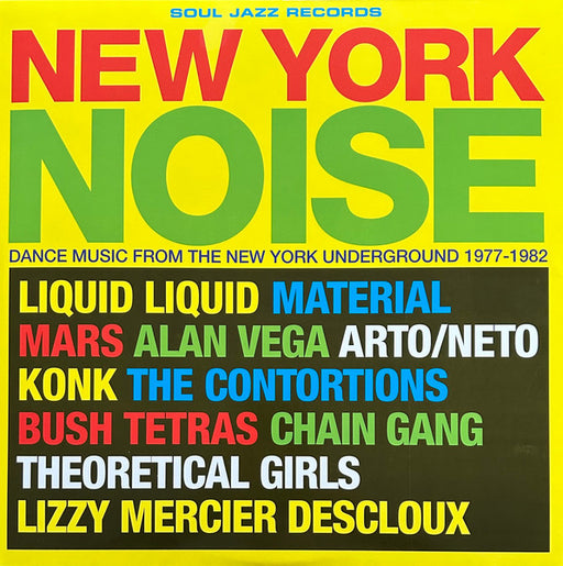 Various – New York Noise (Dance Music From The New York Underground 1977-1982) (2xLP) LP vinyl record, image 1 of 10