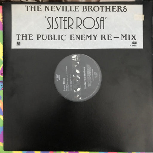 The Neville Brothers – Sister Rosa - The Public Enemy Re-Mix 12" vinyl record, image 1 of 4