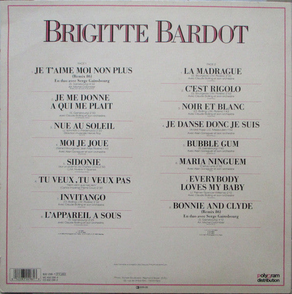 Brigitte Bardot – Brigitte Bardot LP vinyl record, image 2 of 4