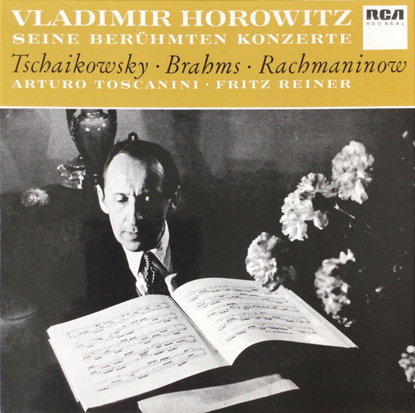 Pyotr Ilyich Tchaikovsky, Johannes Brahms, Sergei Rachmaninoff, Vladimir Horowitz – Vladimir Horowitz (Seine Berühmten Konzerte) (3xLP) LP vinyl record, image 1 of 10
