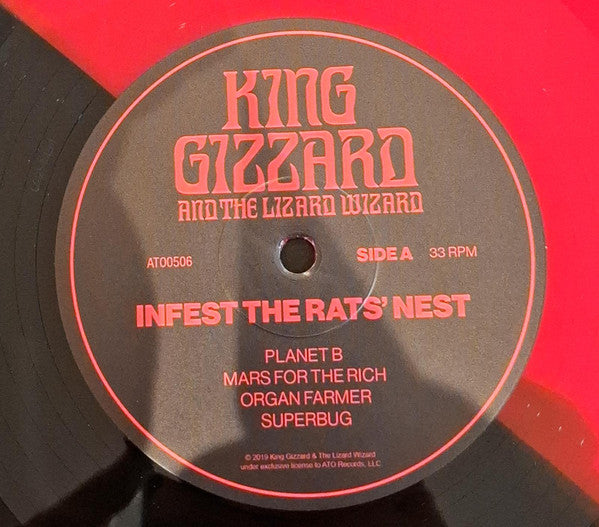 King Gizzard And The Lizard Wizard – Infest The Rats' Nest LP vinyl record, image 8 of 10