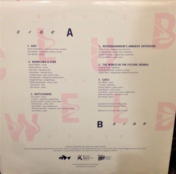 Club Weld – Remix The House 12" vinyl record, image 2 of 7