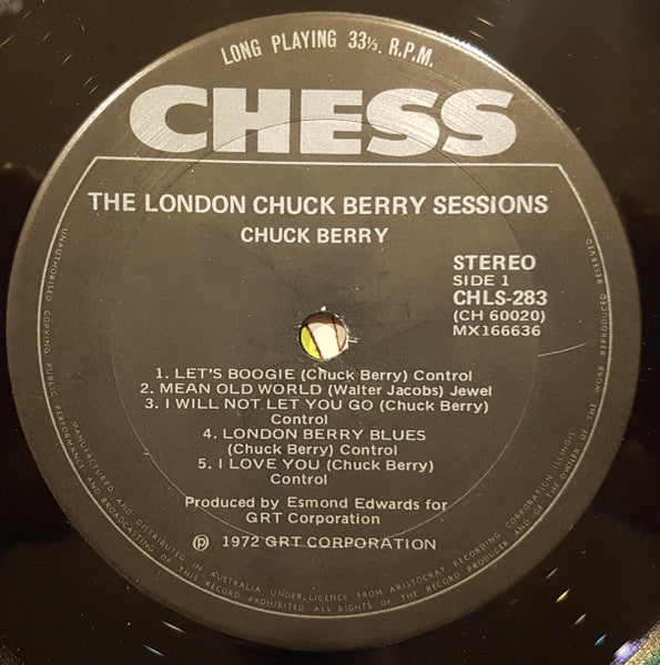 Chuck Berry – The London Chuck Berry Sessions LP vinyl record, image 4 of 5