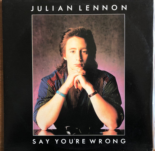 Julian Lennon – Say You're Wrong 12" vinyl record, image 1 of 4