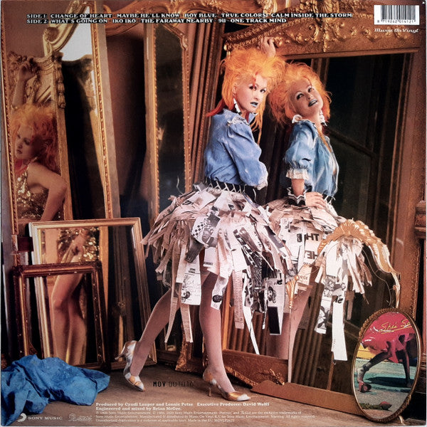 Cyndi Lauper – True Colors LP vinyl record, image 2 of 7