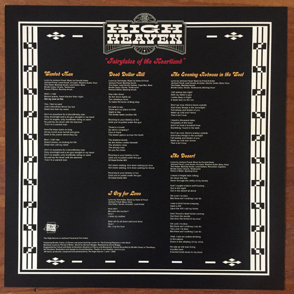The High Heaven – Fairytales of the Heartland LP vinyl record, image 3 of 7