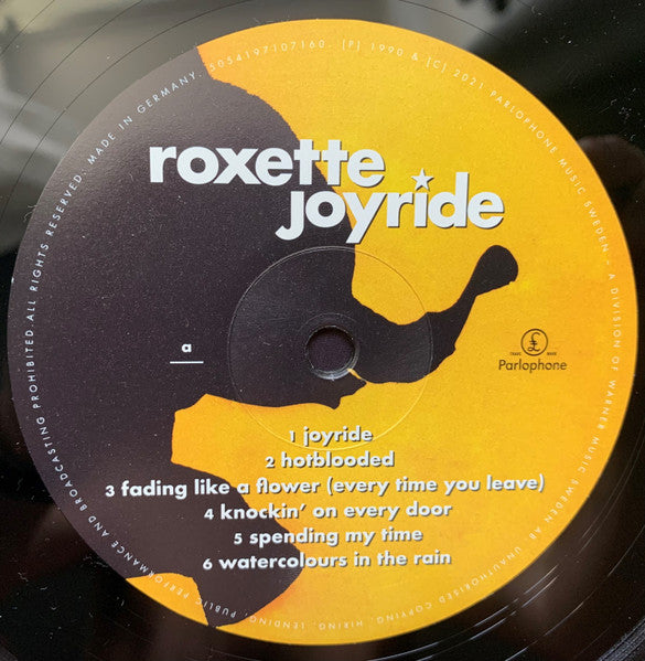Roxette – Joyride LP vinyl record, image 4 of 9