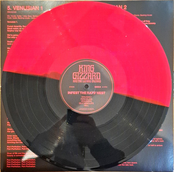 King Gizzard And The Lizard Wizard – Infest The Rats' Nest LP vinyl record, image 9 of 10