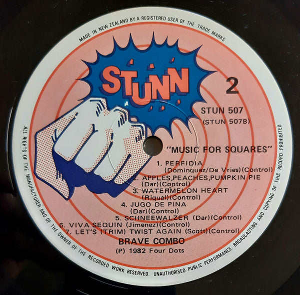 Brave Combo – Music For Squares LP vinyl record, image 4 of 4