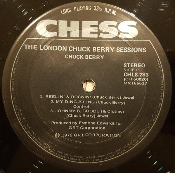 Chuck Berry – The London Chuck Berry Sessions LP vinyl record, image 5 of 5