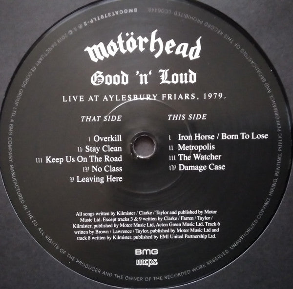 Motörhead – Overkill LP vinyl record, image 7 of 10