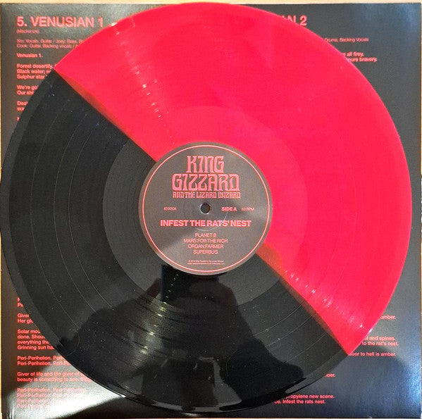 King Gizzard And The Lizard Wizard – Infest The Rats' Nest LP vinyl record, image 7 of 10