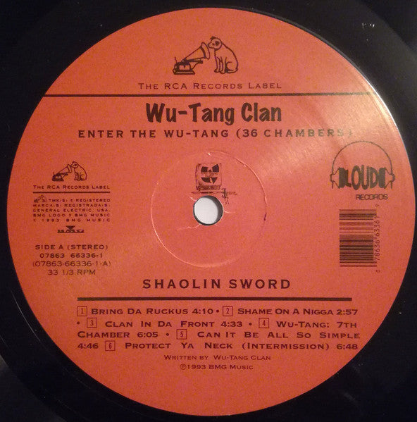 Wu-Tang Clan – Enter The Wu-Tang (36 Chambers) LP vinyl record, image 2 of 3