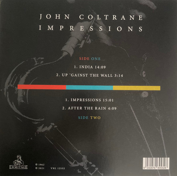 John Coltrane – Impressions LP vinyl record, image 2 of 2
