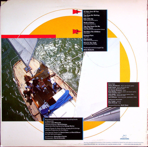 Black Oak Arkansas – I'd Rather Be Sailing LP vinyl record, image 2 of 5