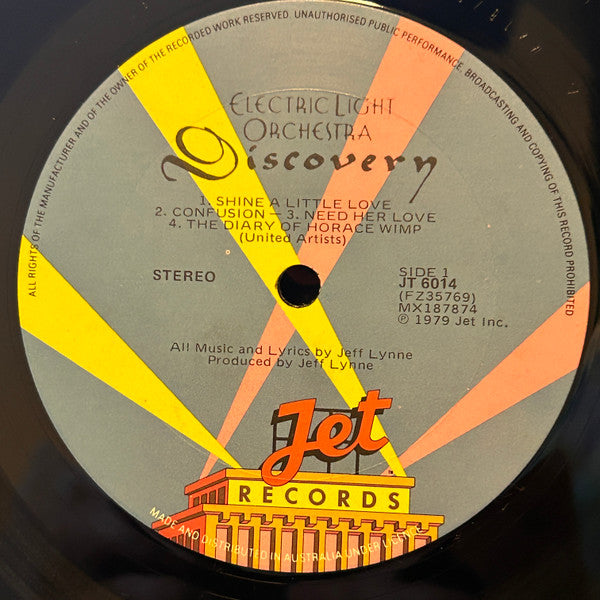 Electric Light Orchestra – Discovery LP vinyl record, image 3 of 5