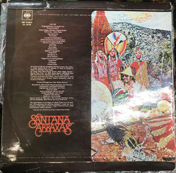 Santana – Abraxas LP vinyl record, image 2 of 4