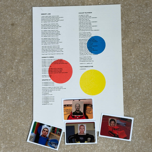 Eddy Current Suppression Ring – Primary Colours LP vinyl record, image 5 of 5