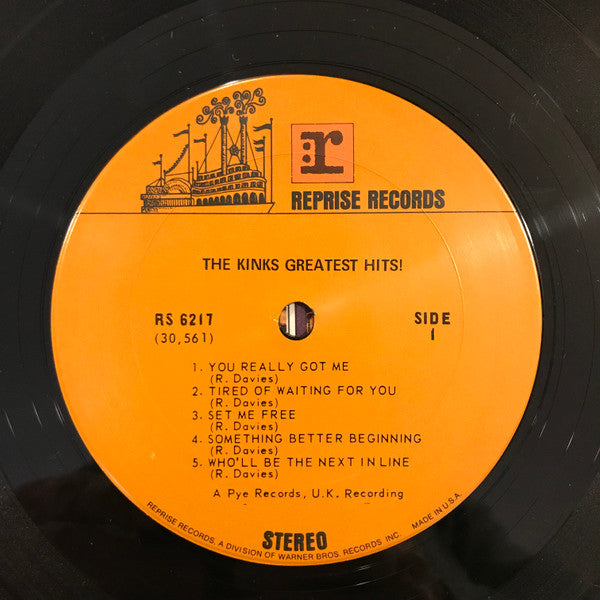 The Kinks – The Kinks Greatest Hits! LP vinyl record, image 3 of 4