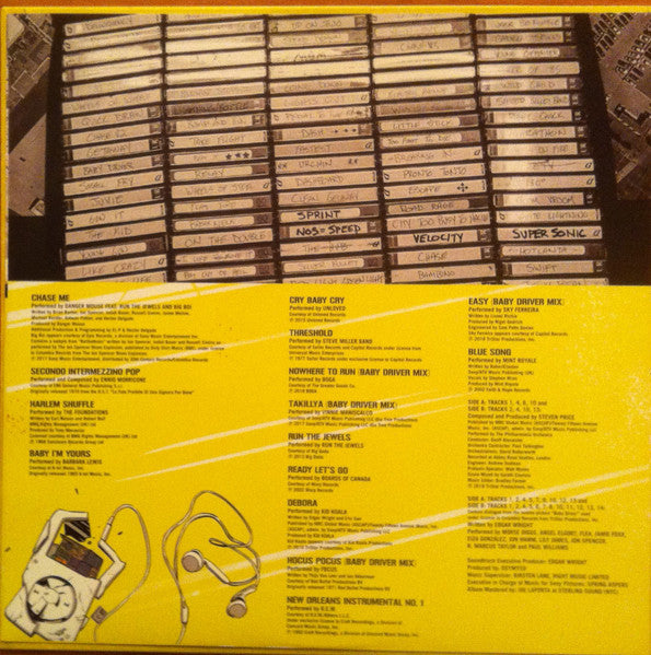 Various – Baby Driver Volume 2: The Score For A Score LP vinyl record, image 6 of 6