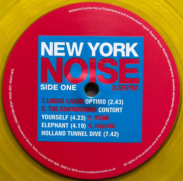 Various – New York Noise (Dance Music From The New York Underground 1977-1982) (2xLP) LP vinyl record, image 4 of 10