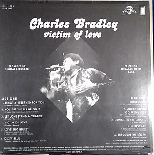 Charles Bradley, Menahan Street Band – Victim Of Love LP vinyl record, image 2 of 2