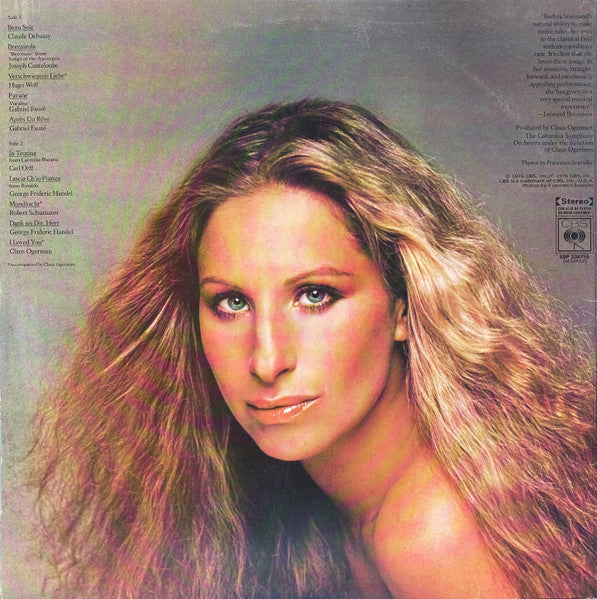 Barbra Streisand – Classical ... Barbra LP vinyl record, image 4 of 6