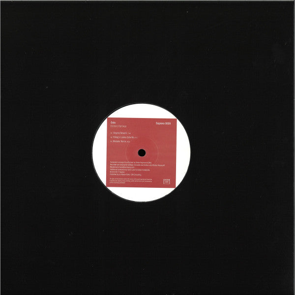 Oxia – Domino Remixes 12" vinyl record, image 3 of 3