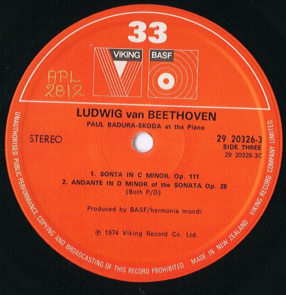 Paul Badura-Skoda – Ludwig Van Beethoven (2xLP) LP vinyl record, image 5 of 8