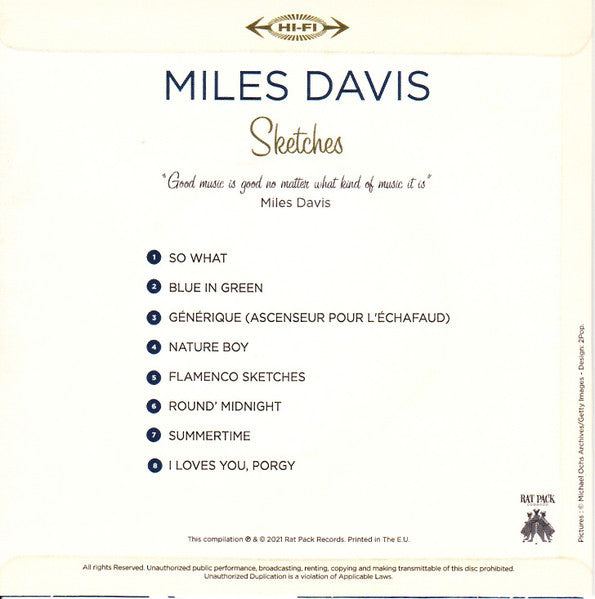 Miles Davis – Sketches LP vinyl record, image 6 of 9