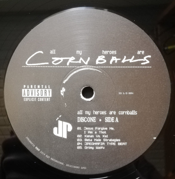 JPEGMAFIA – All My Heroes Are Cornballs (2xLP) LP vinyl record, image 3 of 10