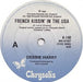 Deborah Harry – French Kissin’ In The USA 7" vinyl record, image 1 of 2