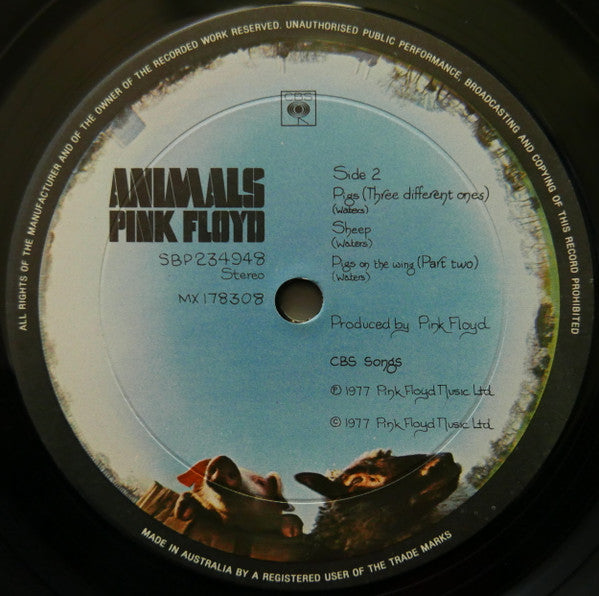Pink Floyd – Animals LP vinyl record, image 6 of 6