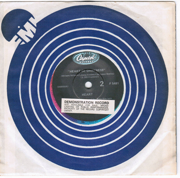 Heart – What About Love 7" vinyl record, image 2 of 2