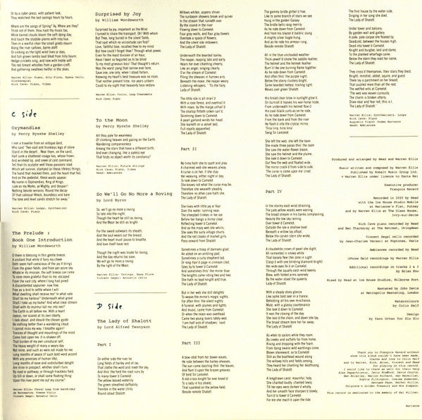 Marianne Faithfull, Warren Ellis – She Walks In Beauty (2xLP) LP vinyl record, image 3 of 10