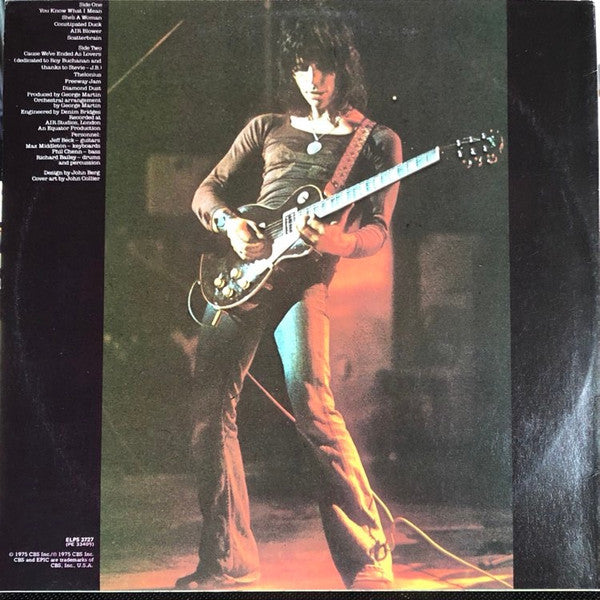 Jeff Beck – Blow By Blow LP vinyl record, image 2 of 4